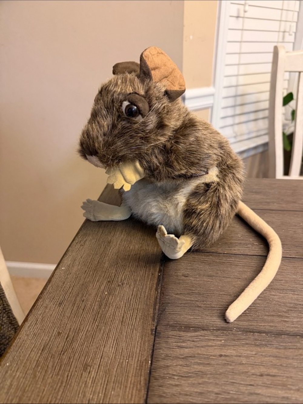 Folkmanis Pack Rat Hand Puppet Brown vermin educational theater teaching